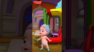 The Wheels On The Bus Goes Round And Round | Rhymes And Baby Songs | Infobells