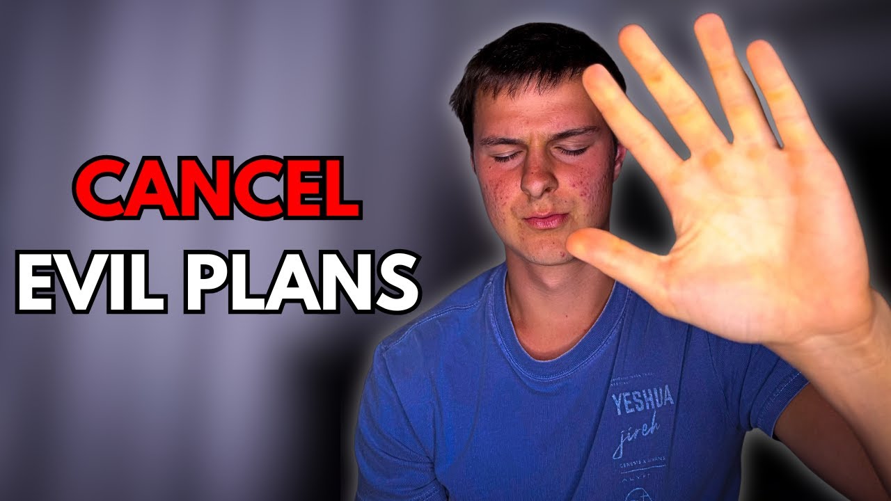 молитва, чтобы отменить злые планы врага