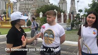 BCNB 71 interview at Wat Arun