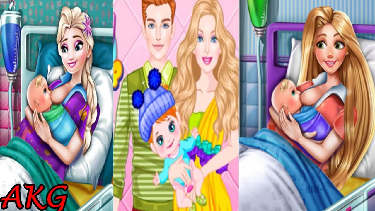 Pregnant Games Elsa Rapunzel Mommy Birth Games Baby C vrogue.co