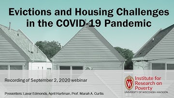 Evictions and Housing Challenges in the COVID-19 Pandemic