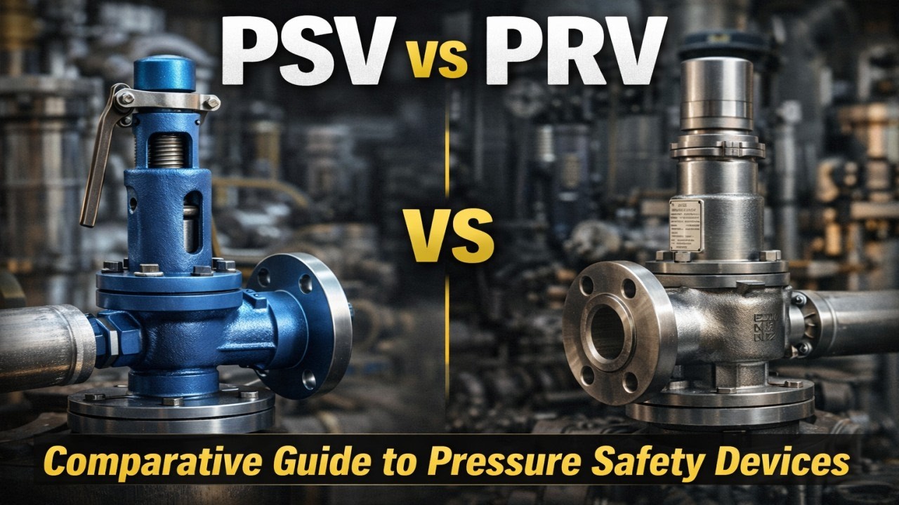 Fire Protection Psv PSV vs PRV: Comparative Guide to Pressure Safety Devices - YouTube