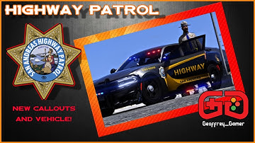 Highway Patrol | New Callouts and Vehicle | GTA V | LSPDFR