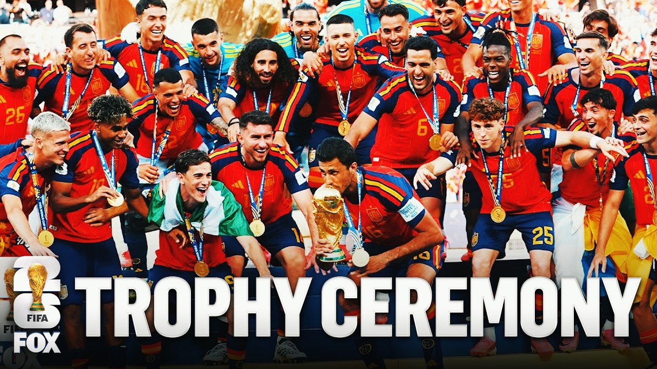 Spain Is Crowned 2026 FIFA World Cup™ Champions 🏆 Full Trophy Ceremony