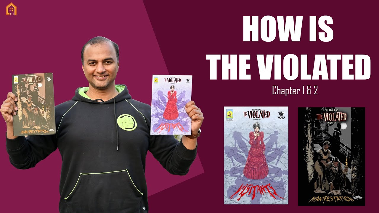 How is THE VIOLATED ? Indian Horror Graphic Novel | The Write Order Publication | Comic book review