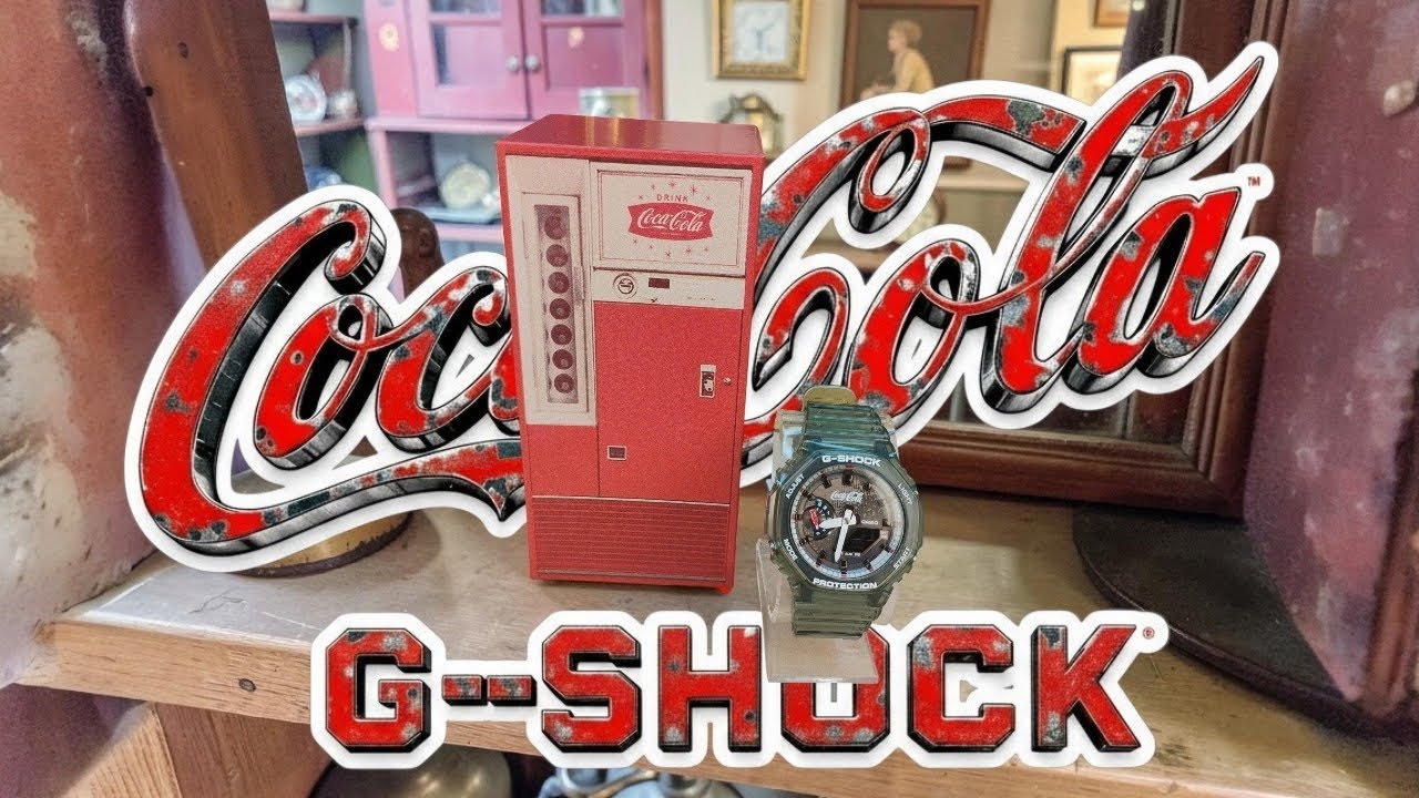 G-Shock X Coca-Cola GA2100CC-3A - YouTube