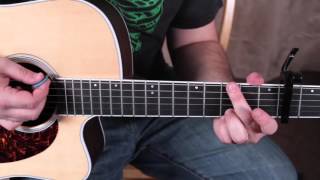 Taylor Swift - Mean - Super Easy Beginner Acoustic Guitar Songs Lesson - Easy songs