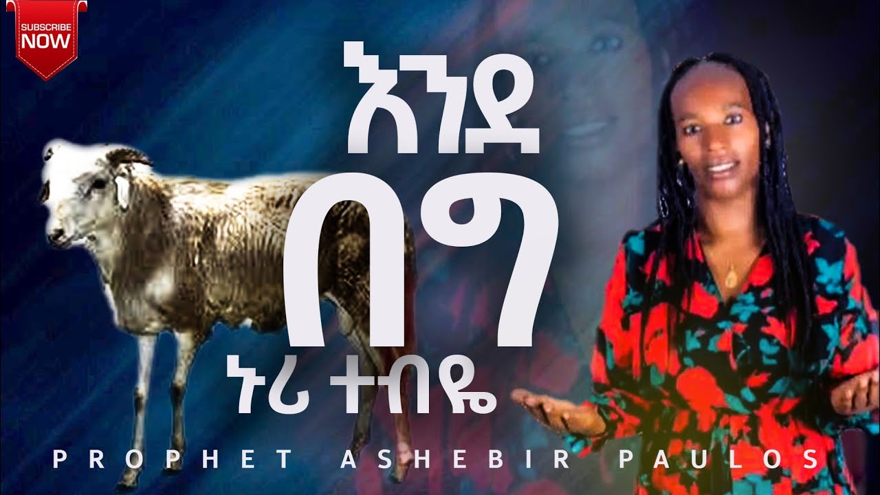 እንደ በግ ኑሪ ተብዬ  ነብይት ወጋየሁ አልቻዬ  Prophet #singer wegayehu alchaye  New Protestant Song #Prophetashebir
