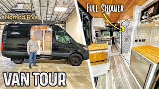 Custom SPRINTER Van Conversion With Bathroom & Shower by New Jersey Outdoor Adventures 14,621 views 3 months ago 8 minutes, 8 seconds