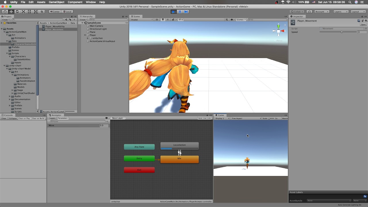 03 Character Move | Unity Learning Log - YouTube