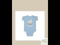 Personalized Baby Bear Sailor Bodysuit Custom Name Cotton Romper for Baby Boys or Girls Cute Naut...