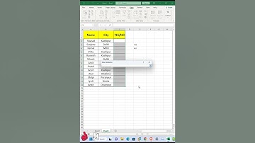 How to Create Drop Down list in Excel | Technical with Urvashi