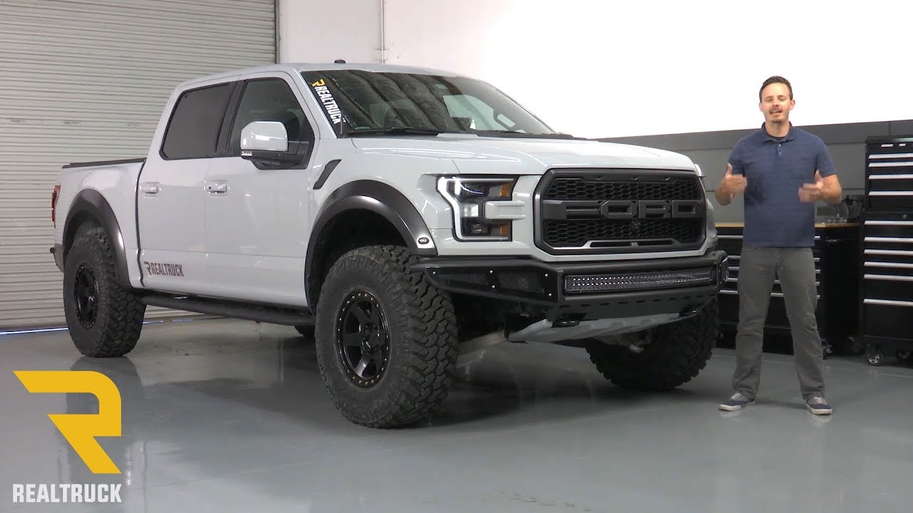 How to Install Icon Leveling Kits on a 2017 Ford Raptor - YouTube