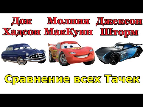 Имена героев тачки мультфильм