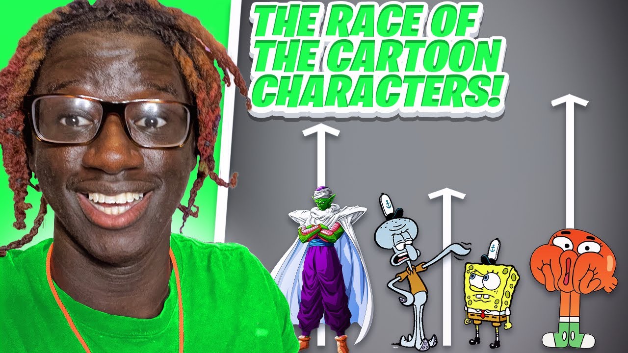 Cartoon Characters That Are REALLY BLACK - YouTube