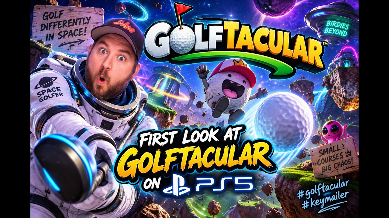 First Look at Golftacular! on PS5 #golftacular #keymailer