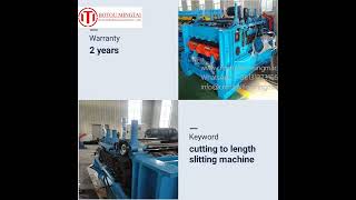 Heavy Duty Metal Sheet Cut to Length& Slitting Machine