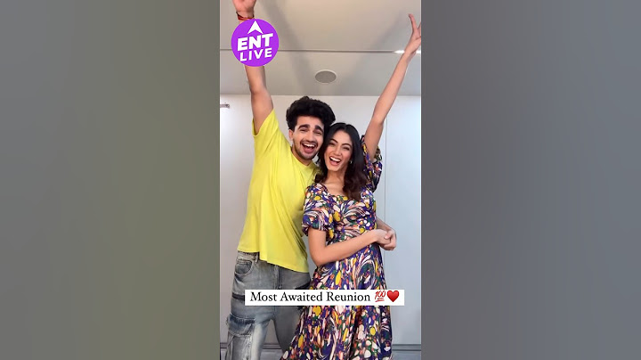 Sana Makbul & Vishal Pandey- the most awaited reunion has come together again 😍❤️