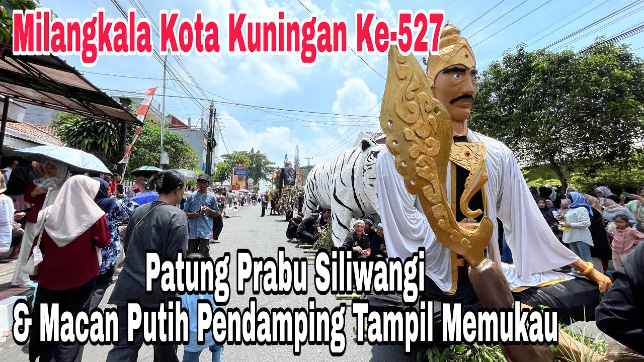 MERIAH‼️ RATUSAN RIBU WARGA MERIAHKAN KARNAVAL BUDAYA MILANGKALA KOTA KUNINGAN KE-527