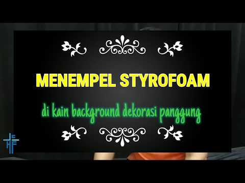 Video: Cara Merekatkan Kain