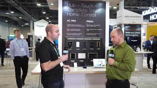 Hogar Controls - Z-Wave/Zigbee Smart Switches & a new Smart Lock - Interview @CES 2020 - Poc Network