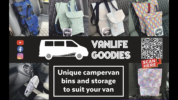VANLIFE PROBLEM SOLVED -@vanlifegoodies - merch- campervan/motorhome bin /storage set T5VW