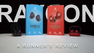 Raycon Everyday Earbuds and Raycon Fitness Earbuds - A Runner's Review