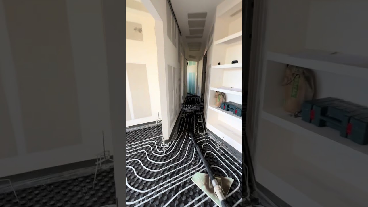 Anhydride Screed Pour