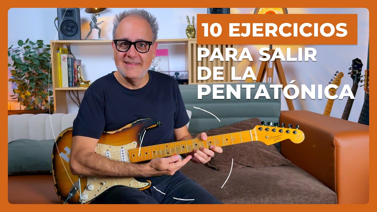 Añade UNA nota a la pentatónica: 10 ejercicios para sonar como Gilmour, Knopfler, Clapton o Santana