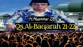 #NGAJI SUARA MERDU H. MUAMMAR ZA~ QS. AL-BAQARAH 21-22