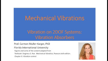 Narrated lecture CH 5 Part 5 Vibration Absorber v2