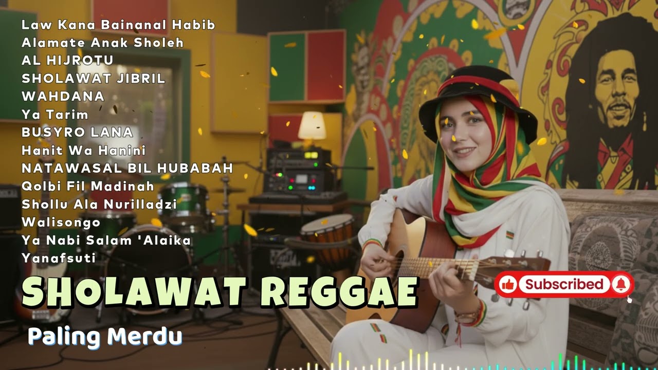 💔 Sholawat Reggae 2026 Menenangkan untuk Tidur Nyenyak • Hilangkan Cemas & Tenangkan Hati 😢