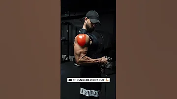 Want 3D delts? Give this SHOULDERS workout a try 💪🏽 #shorts