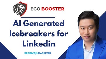 EgoBooster Review - AI Writing Assistant for Generating Icebreaker Openers on Linkedin and Emails