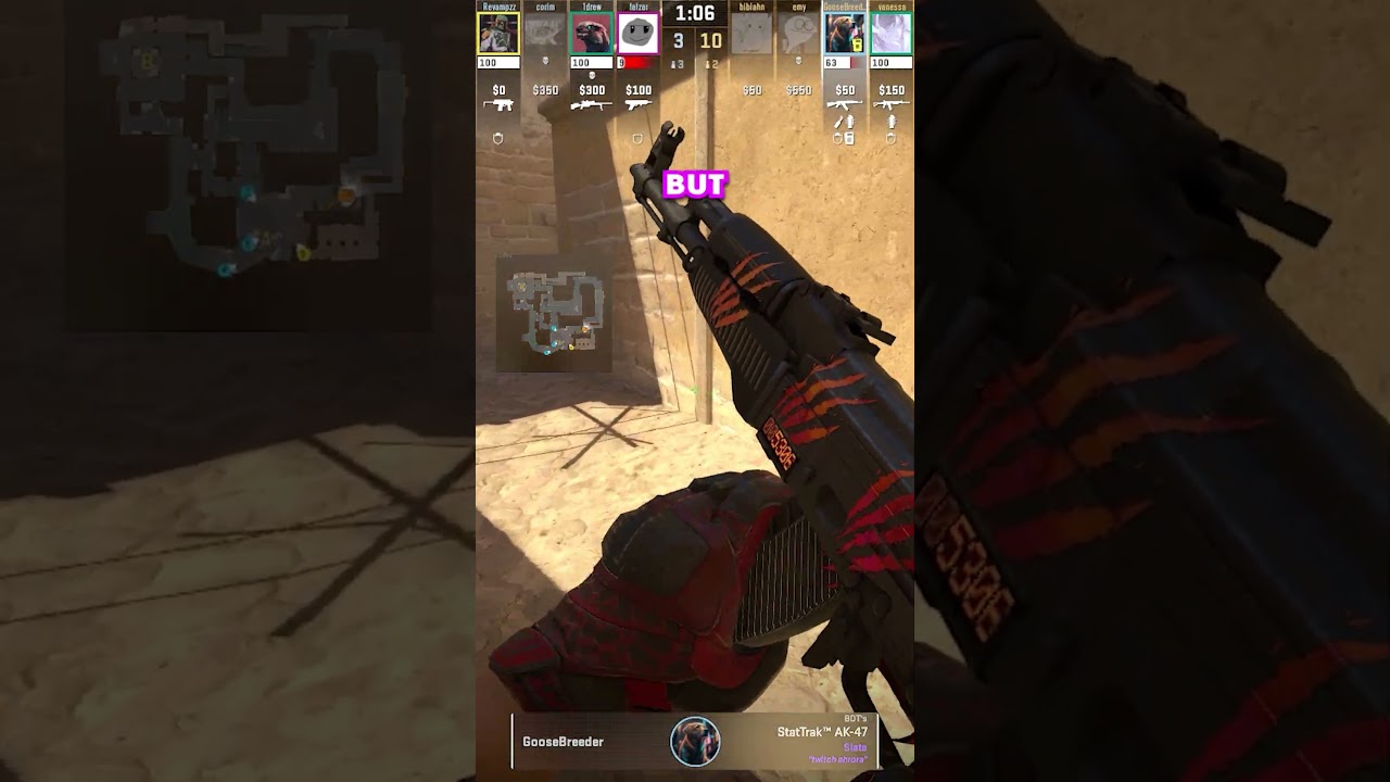 USE your teammates to win the round! #bibiahncs2 #cs2pro #cs2 #eslimpact #csgo