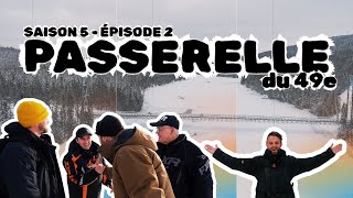 Un circuit UNIQUE AU MONDE - Passerelles du 49e parallèle | Snowride - Saison 5 Épisode 2