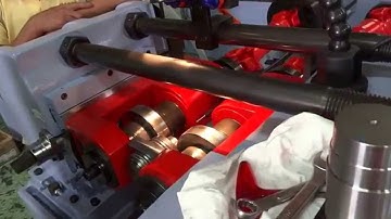 EUROPA MEGA Thread Rolling: 6 Setting the Timer for rolling dies