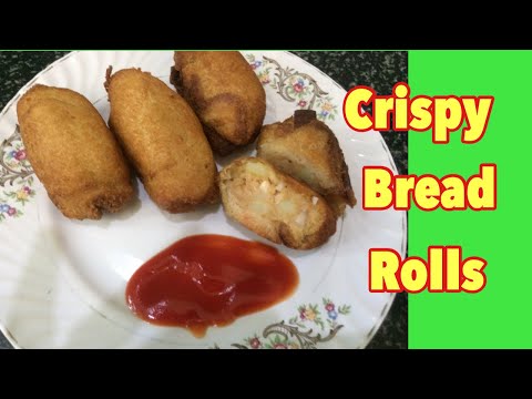 Crispy Bread Rolls/Potato Bread Roll Recipe