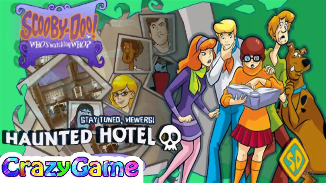Scooby Doo! Who's Watching Who? Complete Walkthrough 1 Haunted Hotel