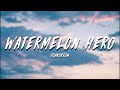 Tisakorean - Watermelon Hero (Lyrics) | &quot;She is a thot and you want to cuff&quot;