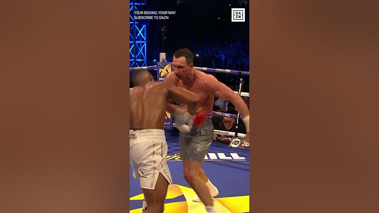 Кличко Энтони Джошуа апперкот