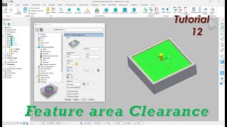 Autodesk Powermill Feature Area Clearance|Feature group machining tutorial