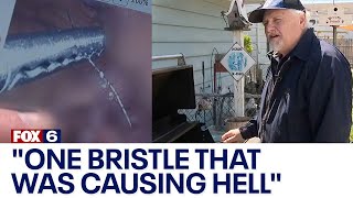 Man swallows wire grill brush bristle | FOX6 News Milwaukee
