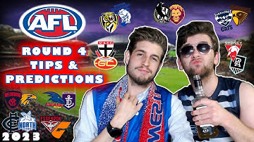 AFL Round 4 Tips & Predictions | 2023 Season
