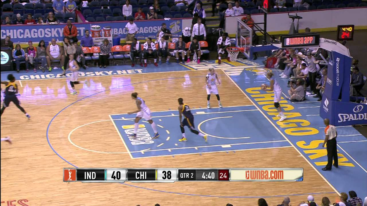 Shenise Johnson Scores 22 Points on the Sky! YouTube