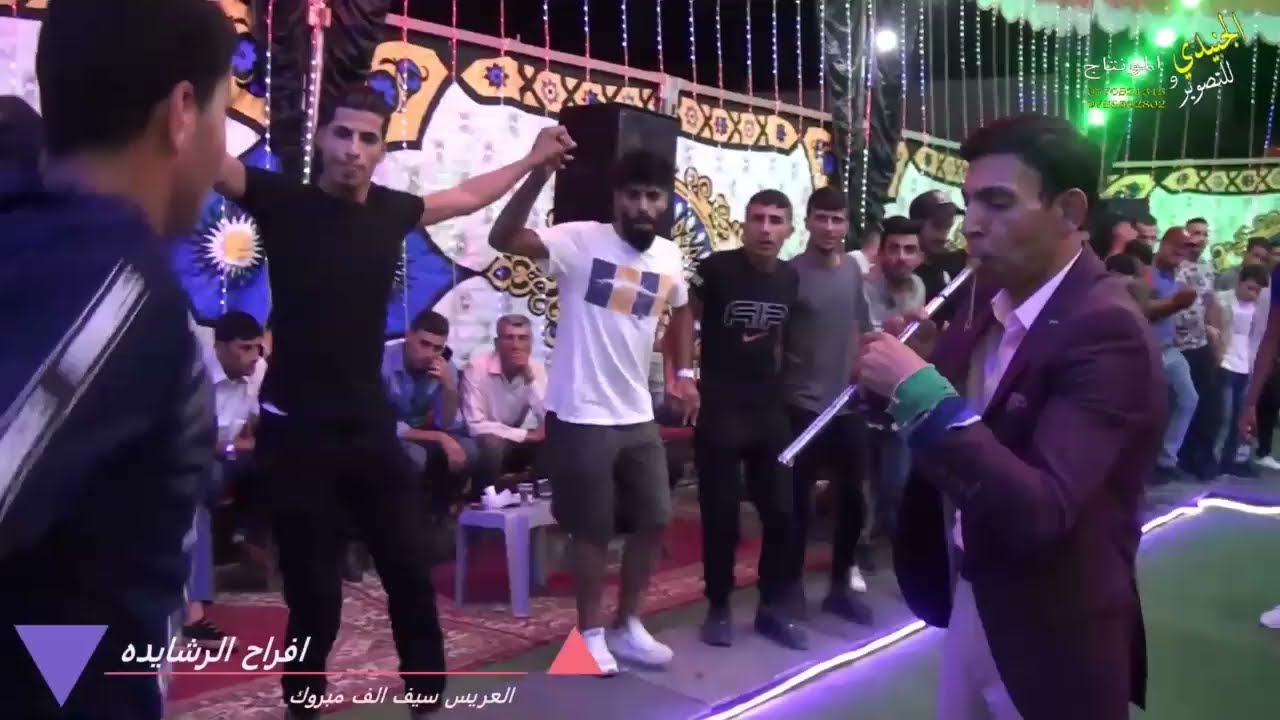 افراح الرشايده العريس سيف الزرقاء الزواهره حي القمر  1   7of11