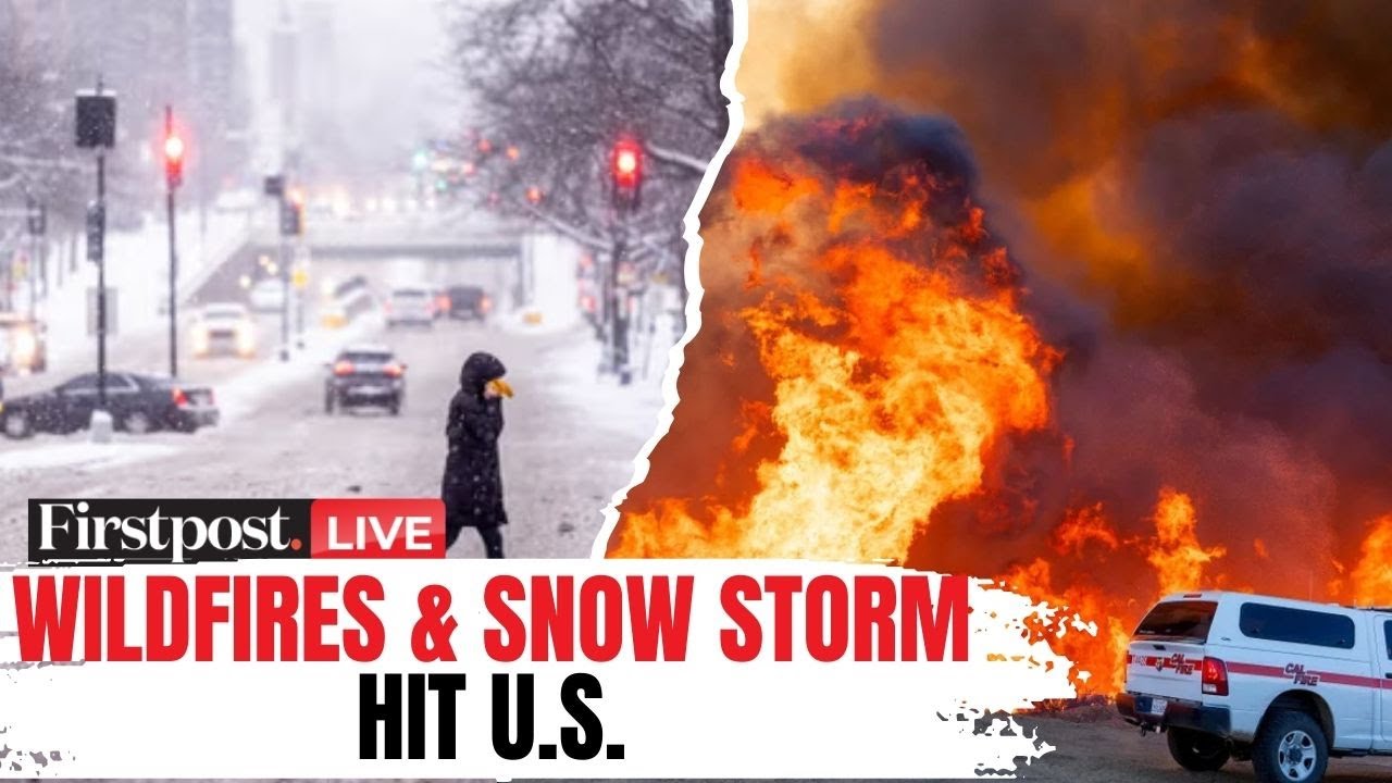 LIVE: Heavy Snow Storm Pummels New York Amid Deadly Wildfires in ...