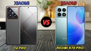 Perbandingan Xiaomi 14 Pro vs Redmi K70 Pro #xiaomi14pro #redmik70pro