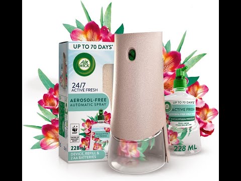 Air Wick Freshmatic Refill Automatic Spray Air Freshner - Freesia & Jasmine  / White Flowers Scent 