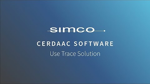 CERDAAC Use Trace Solution